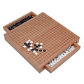Wood GO Game Set w/ Pull Out Drawers